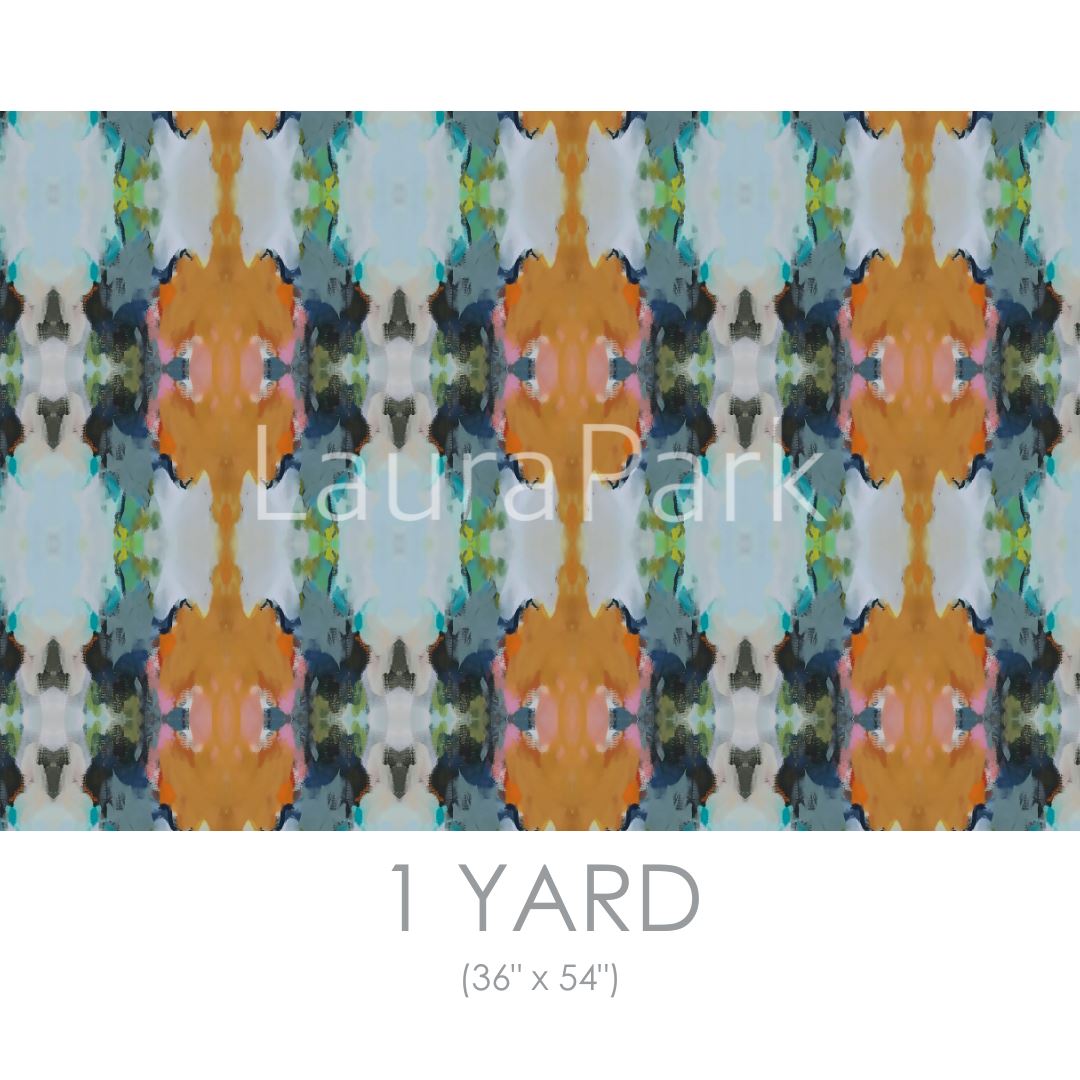 Under the Sea Navy Fabric by the Yard - Image 2