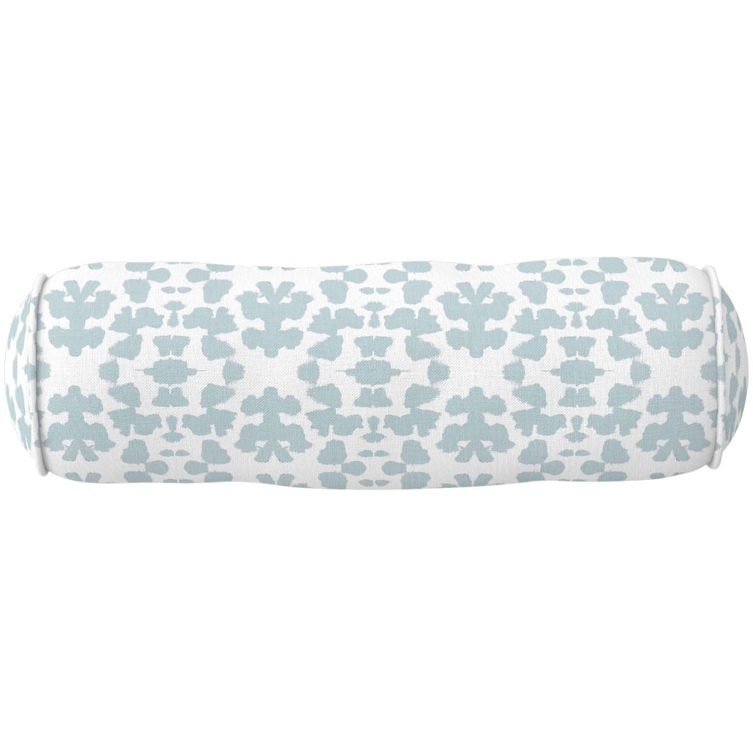 Chintz Mist Round Bolster Pillow - Image 3