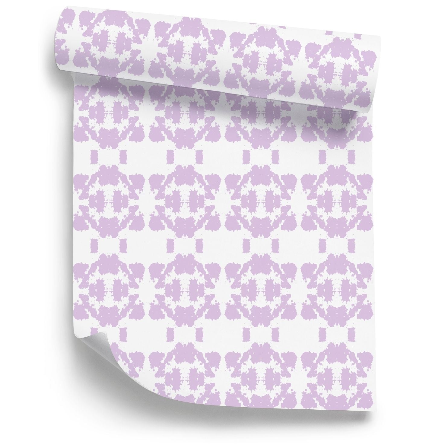 Mosaic Lavender Peel and Stick Wallpaper - Image 2