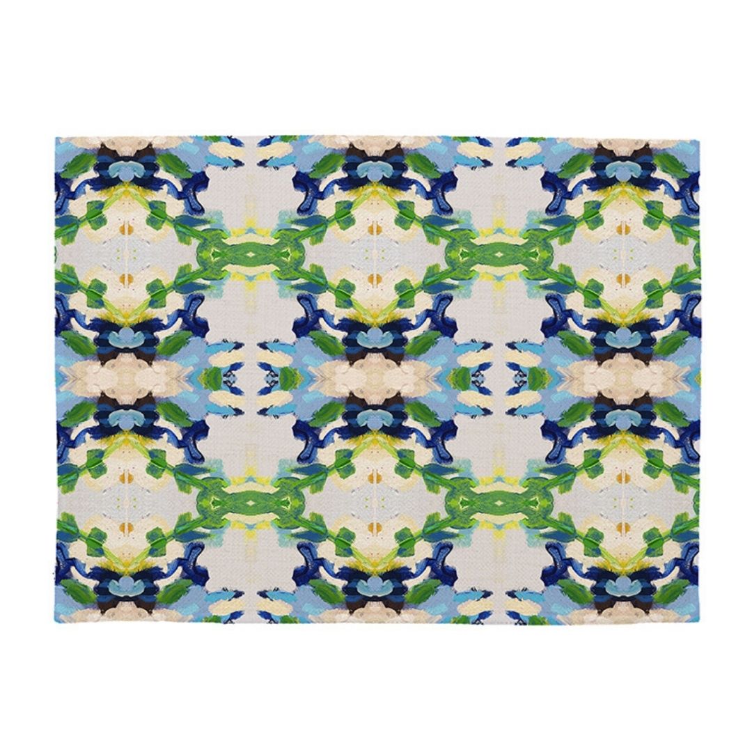 Snow Garden Linen Placemat