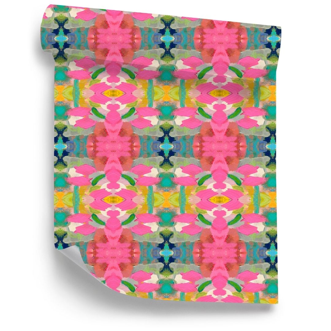 Pink Paradise Peel and Stick Wallpaper - Image 2