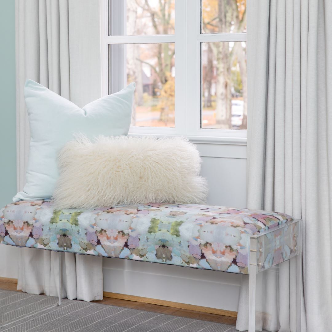 The Lawson Custom Acrylic Bench, Queen - Image 3