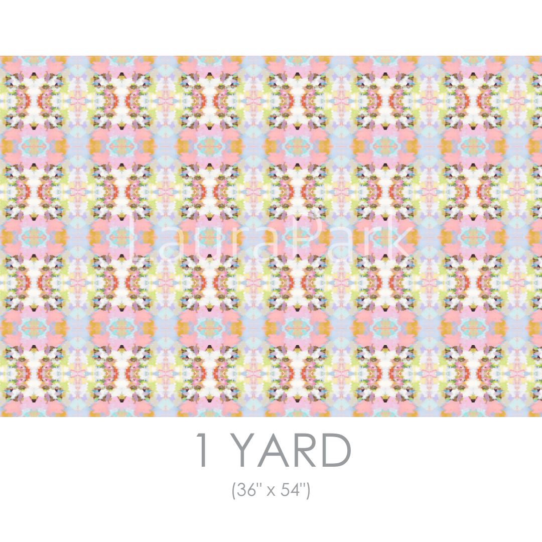 Brooks Avenue Pink Fabric by the Yard - Image 2