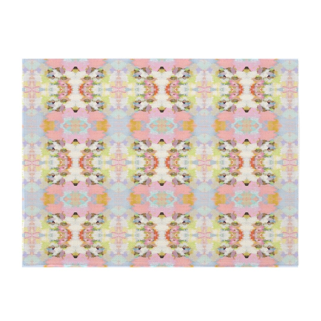 Brooks Avenue Pink Linen Placemat