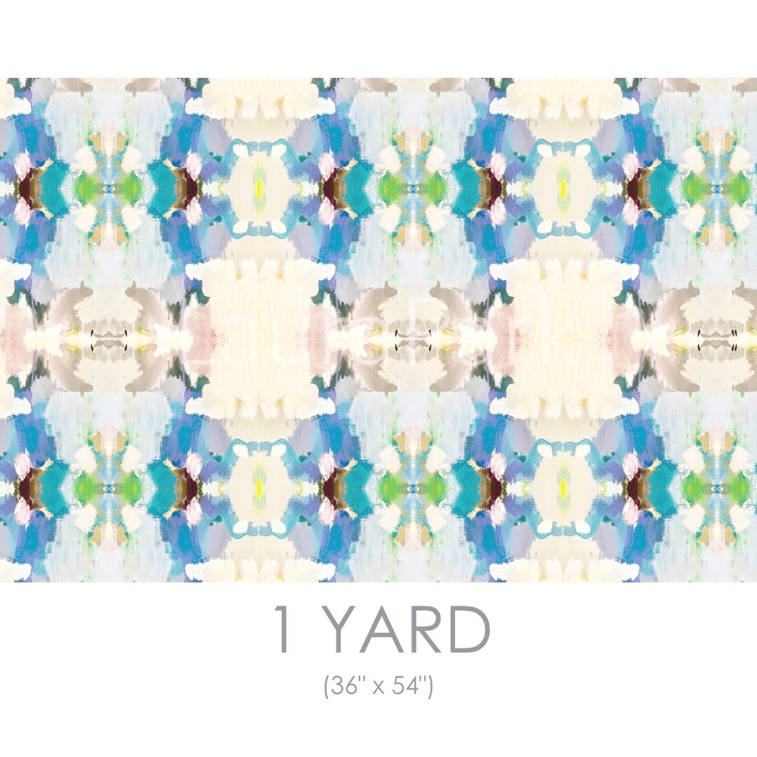French Blue Fabric by the Yard - Image 2