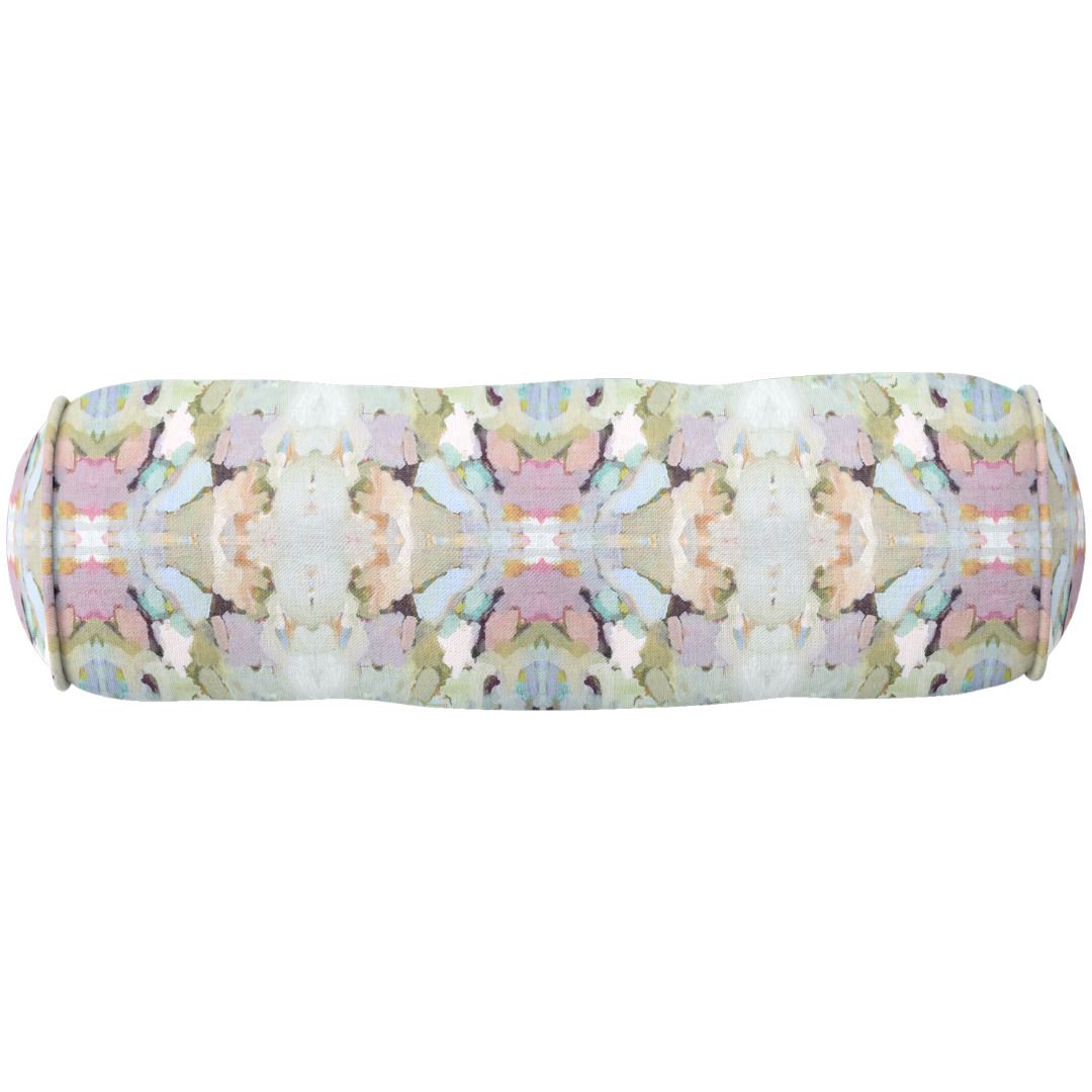 Martini Olives Round Bolster Pillow - Image 3