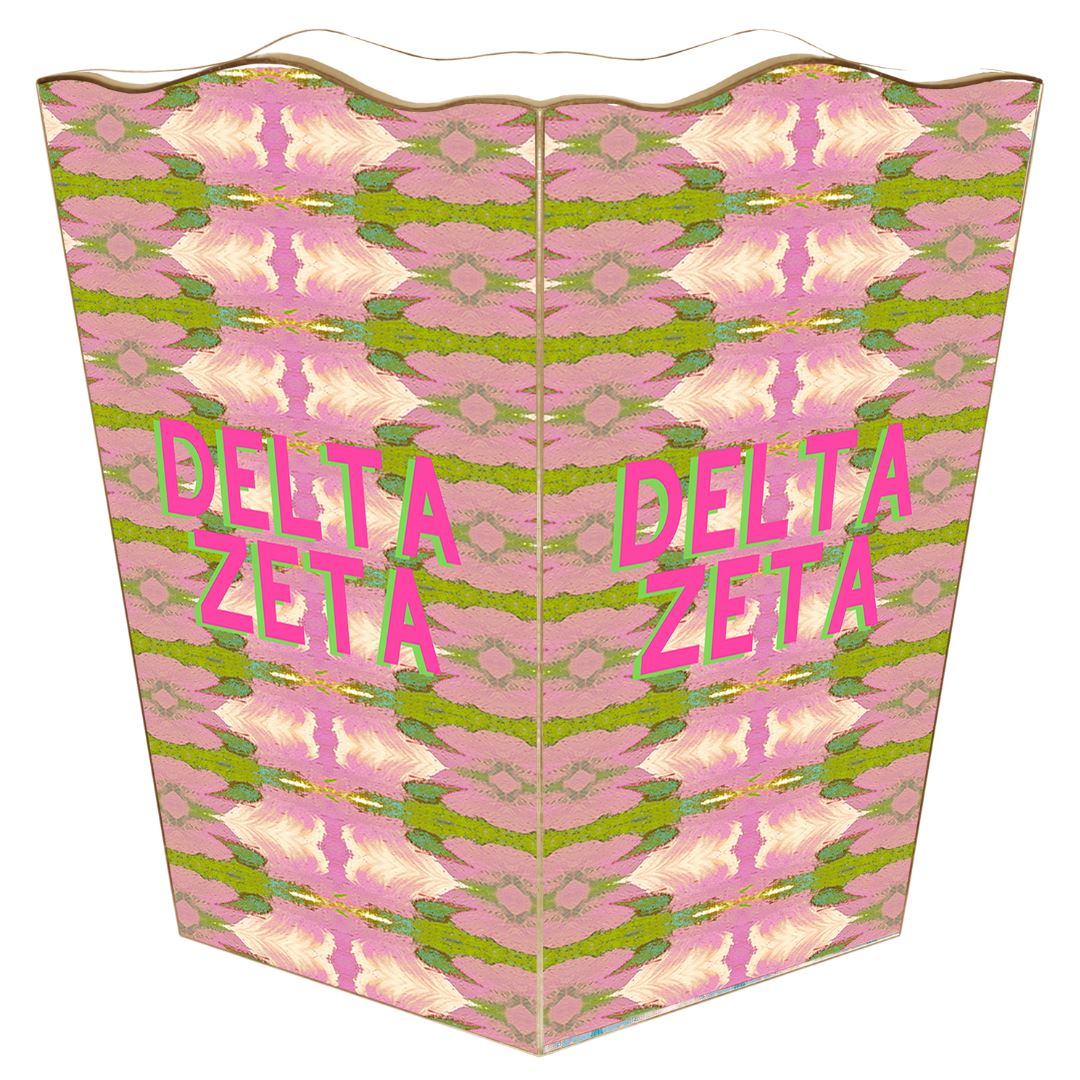 Delta Zeta Waste Basket - Image 2