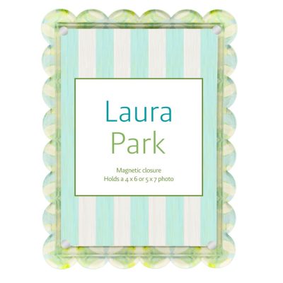 Elephant Falls Scalloped Picture Frame