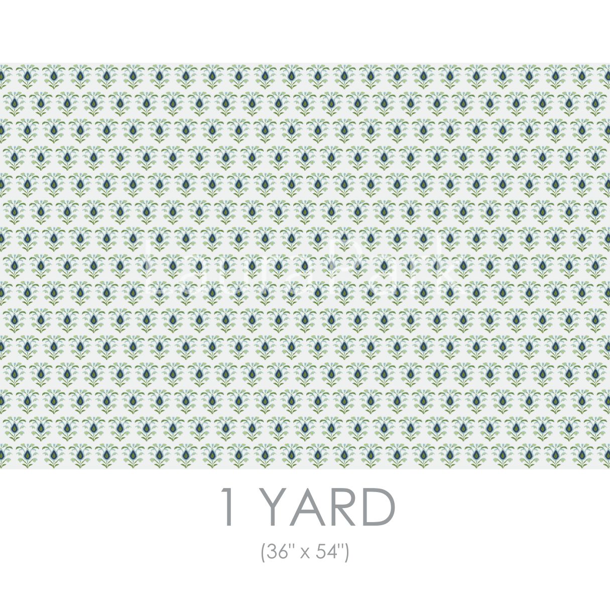 Rosemary White Fabric by the Yard - Image 2
