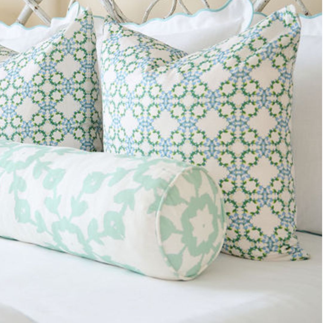 Highlands Mint Round Bolster Pillow - Image 4