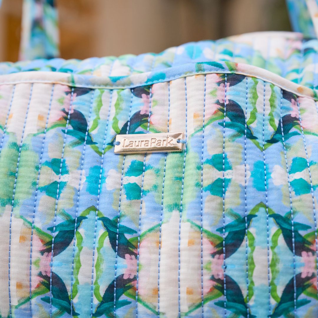 Island House Quilted Signature Duffle Bag - Image 3