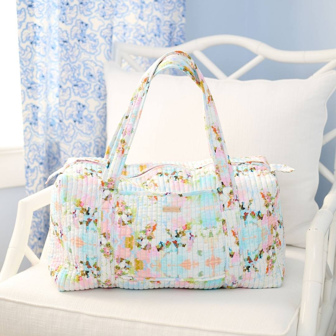 Brooks Avenue Quilted Signature Duffle Bag - Image 2