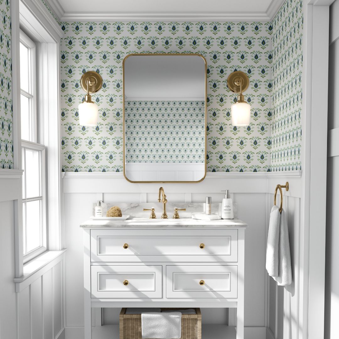 Rosemary White Wallpaper - Image 2