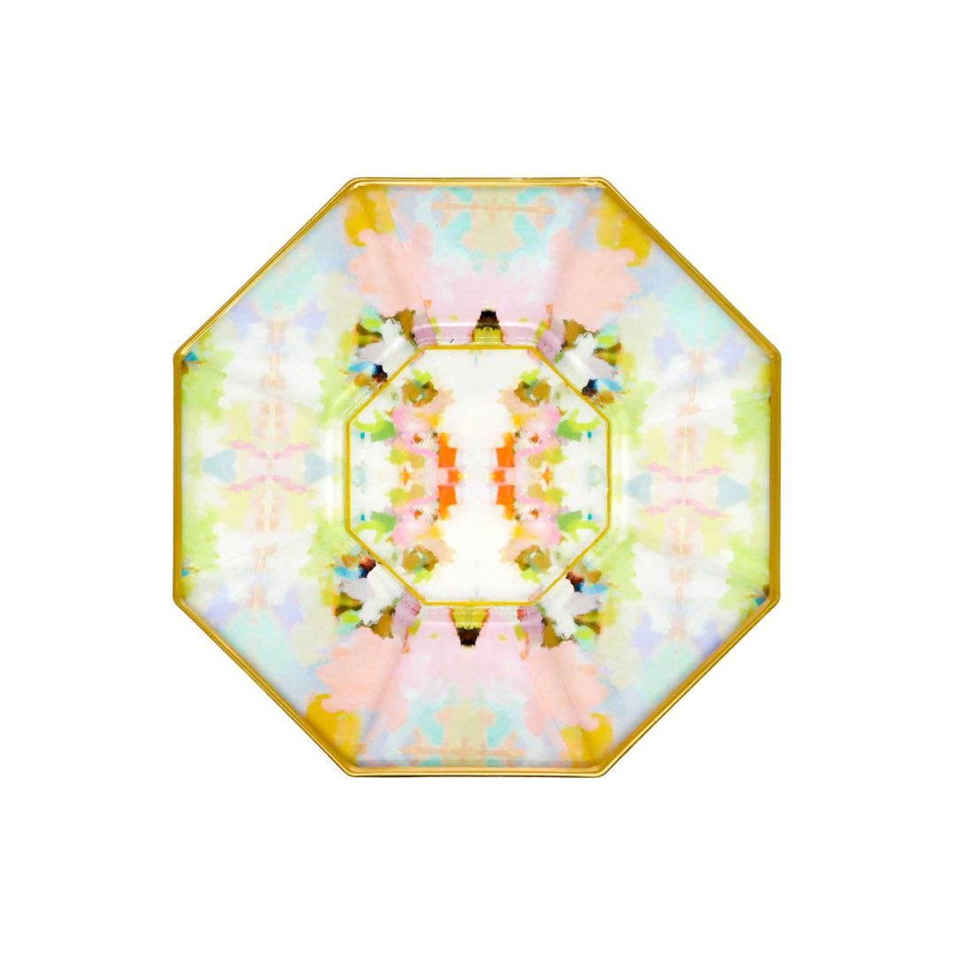 Brooks Avenue Pink Glass Trinket Dish