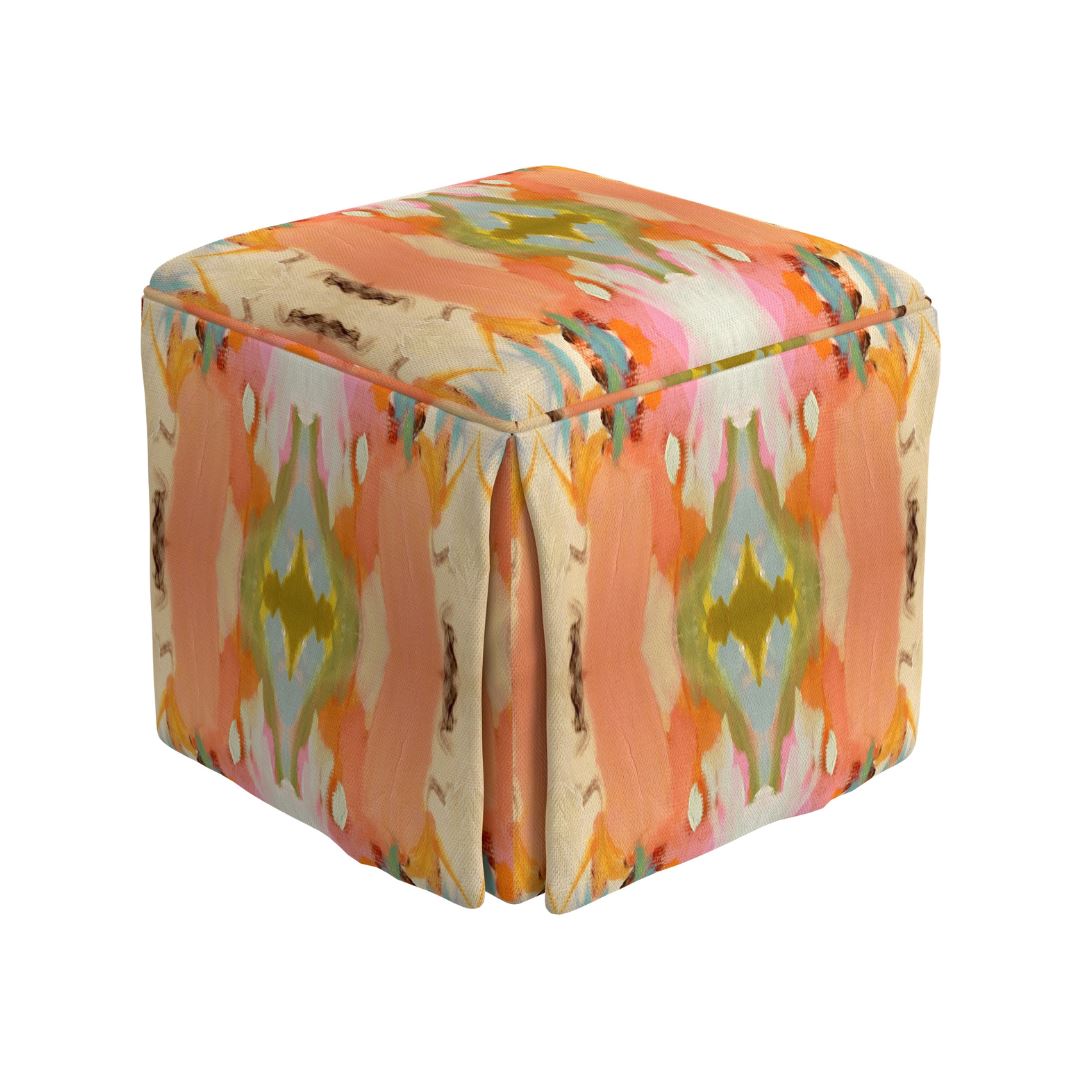 The Cameron Custom Skirted Ottoman - Image 5