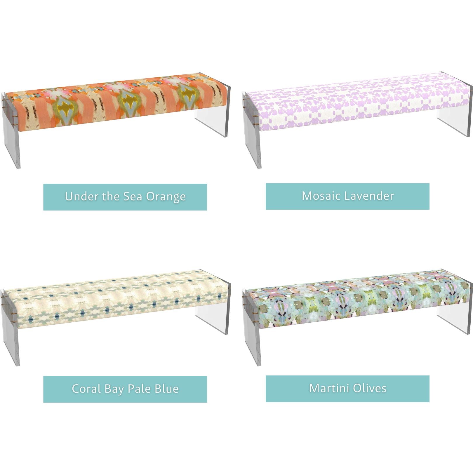 The Lawson Custom Acrylic Bench, King - Image 5