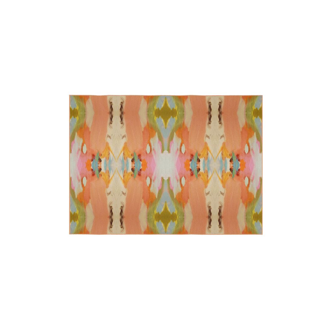 Under the Sea Orange Floor Mat - Image 2