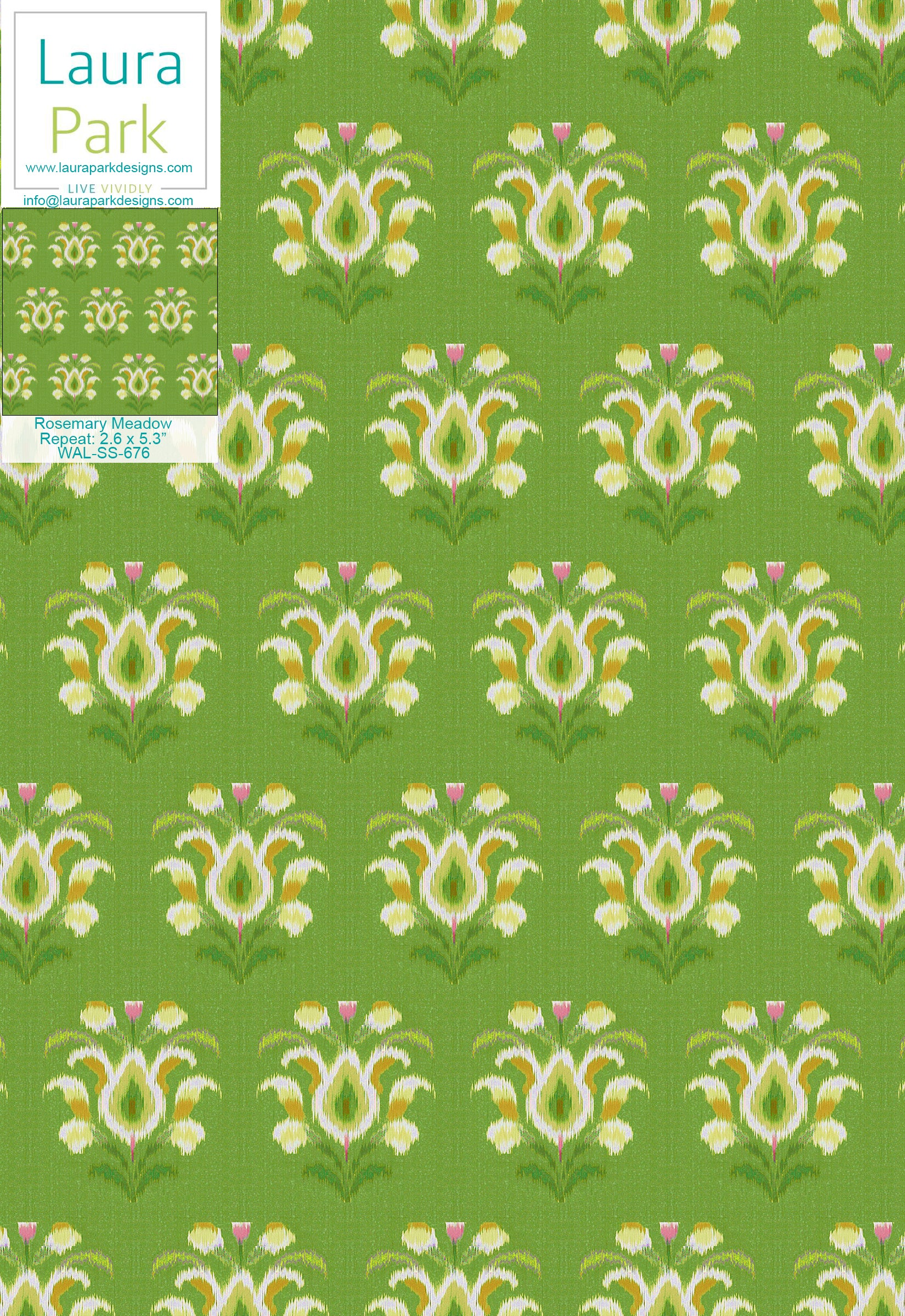 Rosemary Meadow Wallpaper