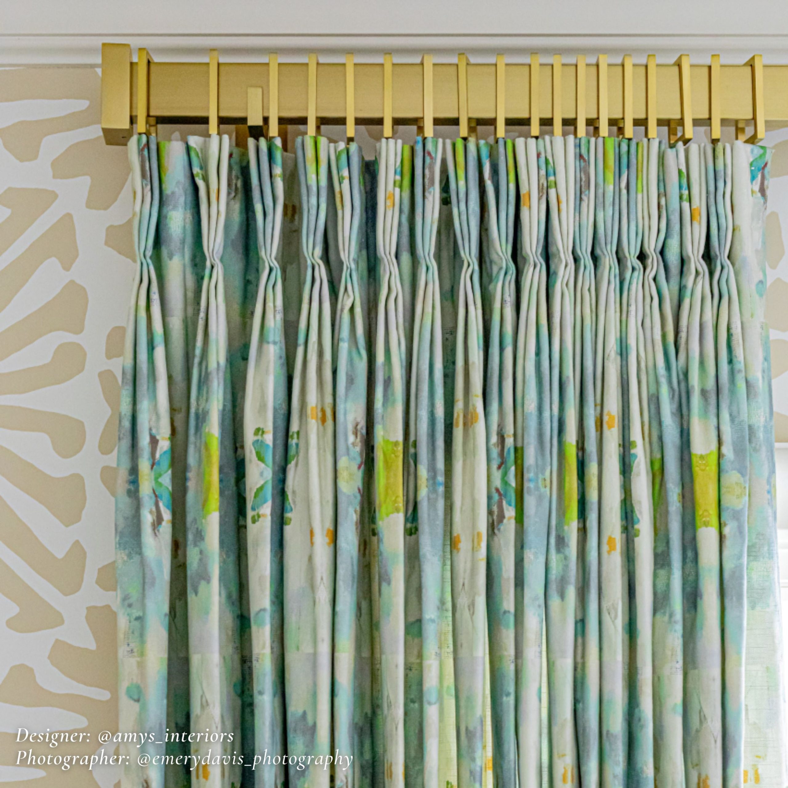 Coral Bay Green Fabric by the Yard - Image 3