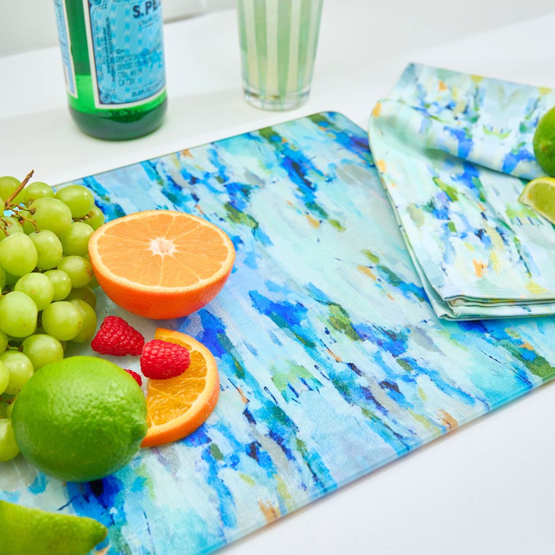 Wintergreen Glass Cutting Board - Image 4