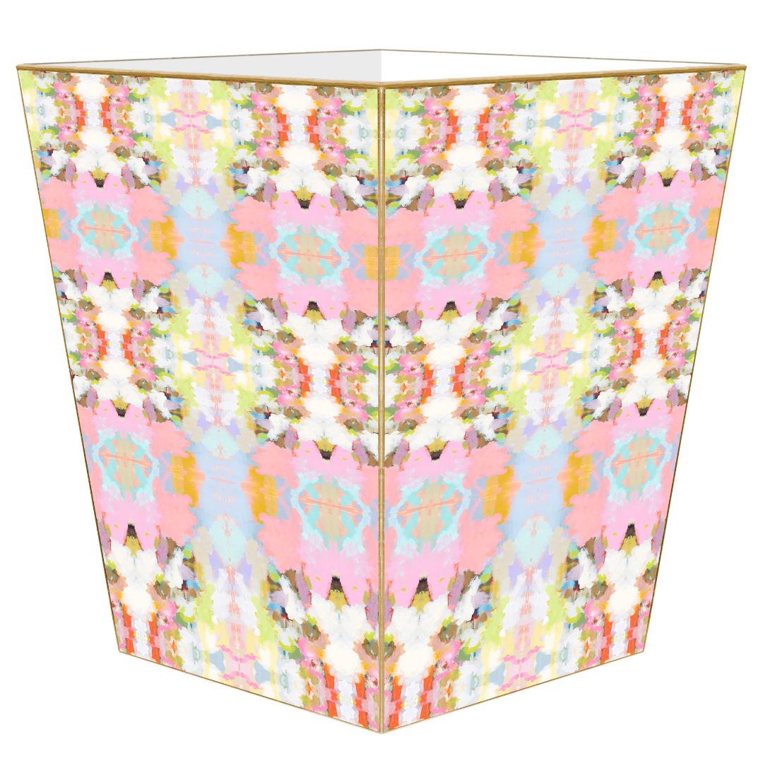 Brooks Avenue Pink Waste Basket