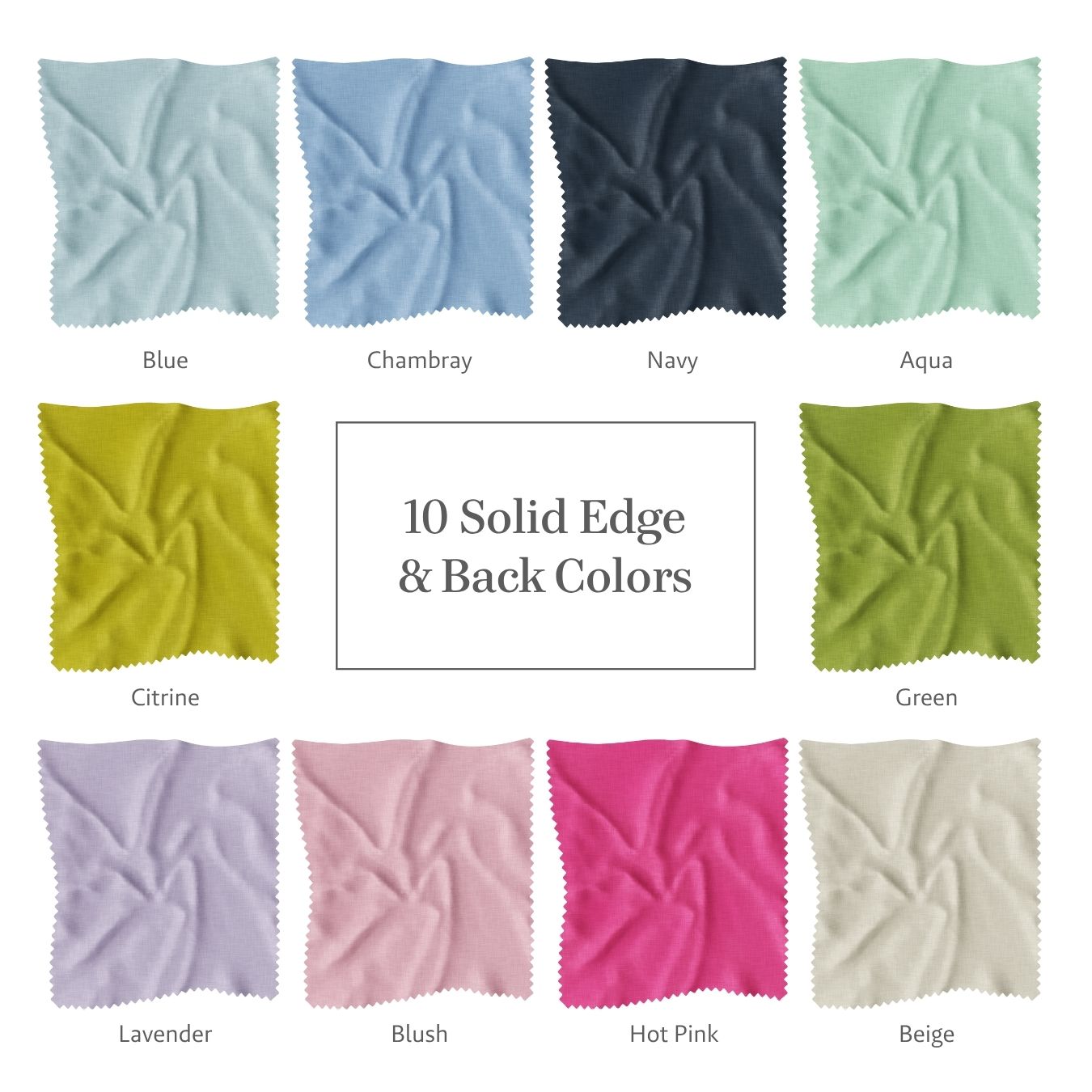 Custom Pillow Solid Color Sample Swatch - Image 2