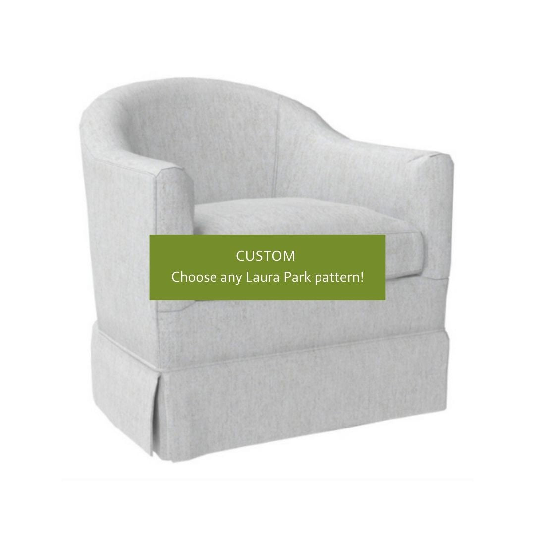The Sumner Custom Swivel Chair - Image 2