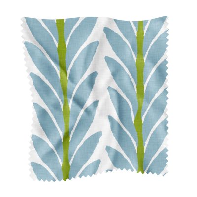 Frond French Blue Sample Swatch
