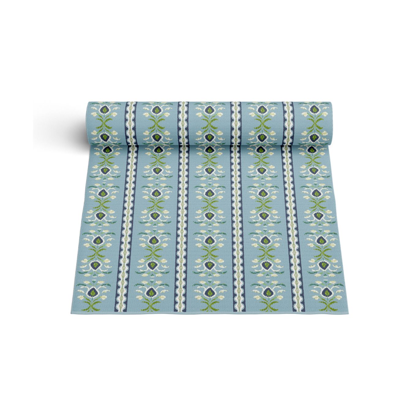 Rosemary Stripe French Blue Floor Mat - Image 5