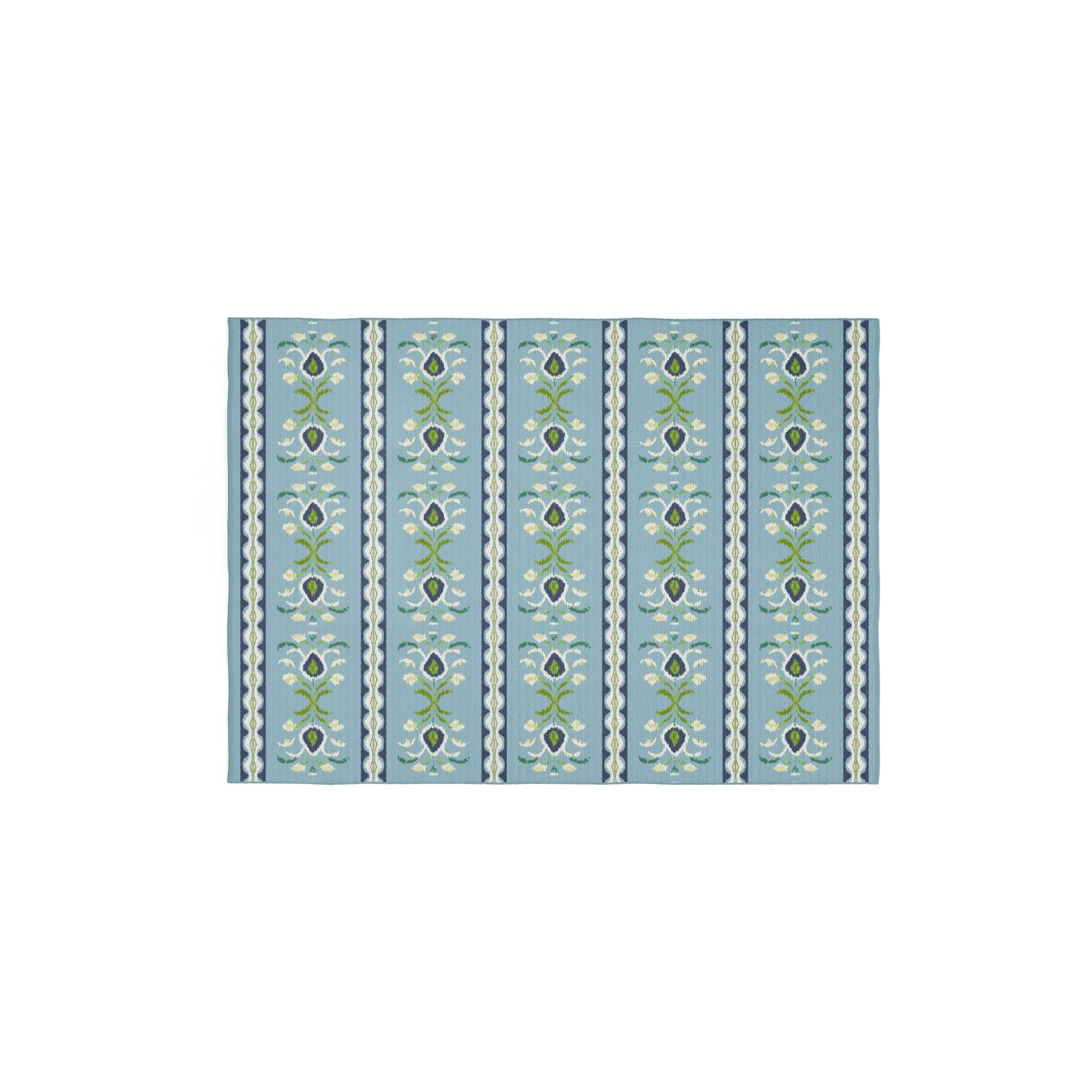 Rosemary Stripe French Blue Floor Mat - Image 4
