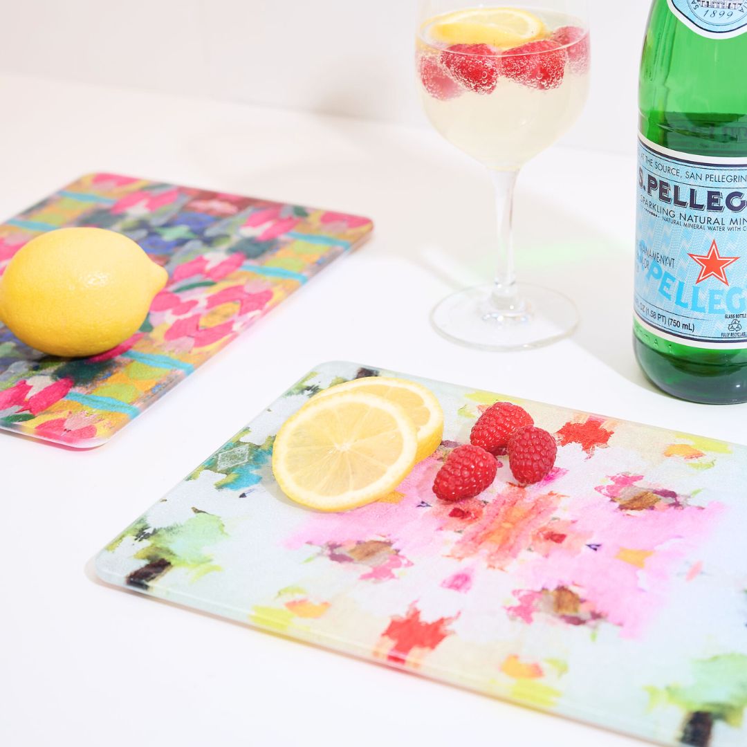 Giverny Glass Cutting Board - Image 4