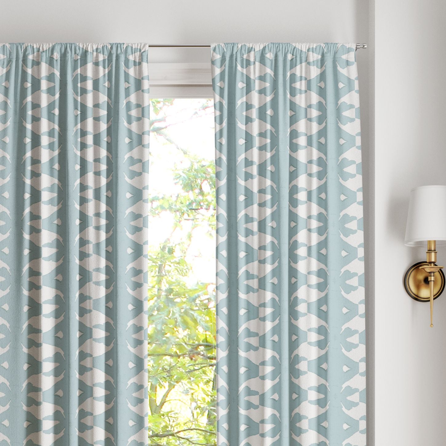 Palm Mist Curtain Panel - Image 4