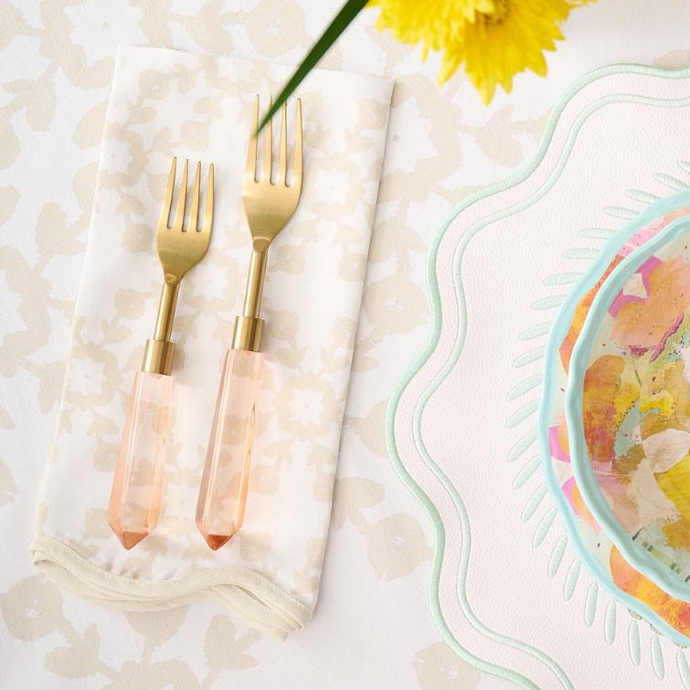Highlands Beige Tablecloth - Image 3
