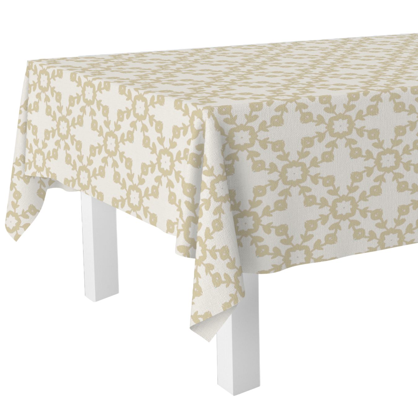 Highlands Beige Tablecloth - Image 2