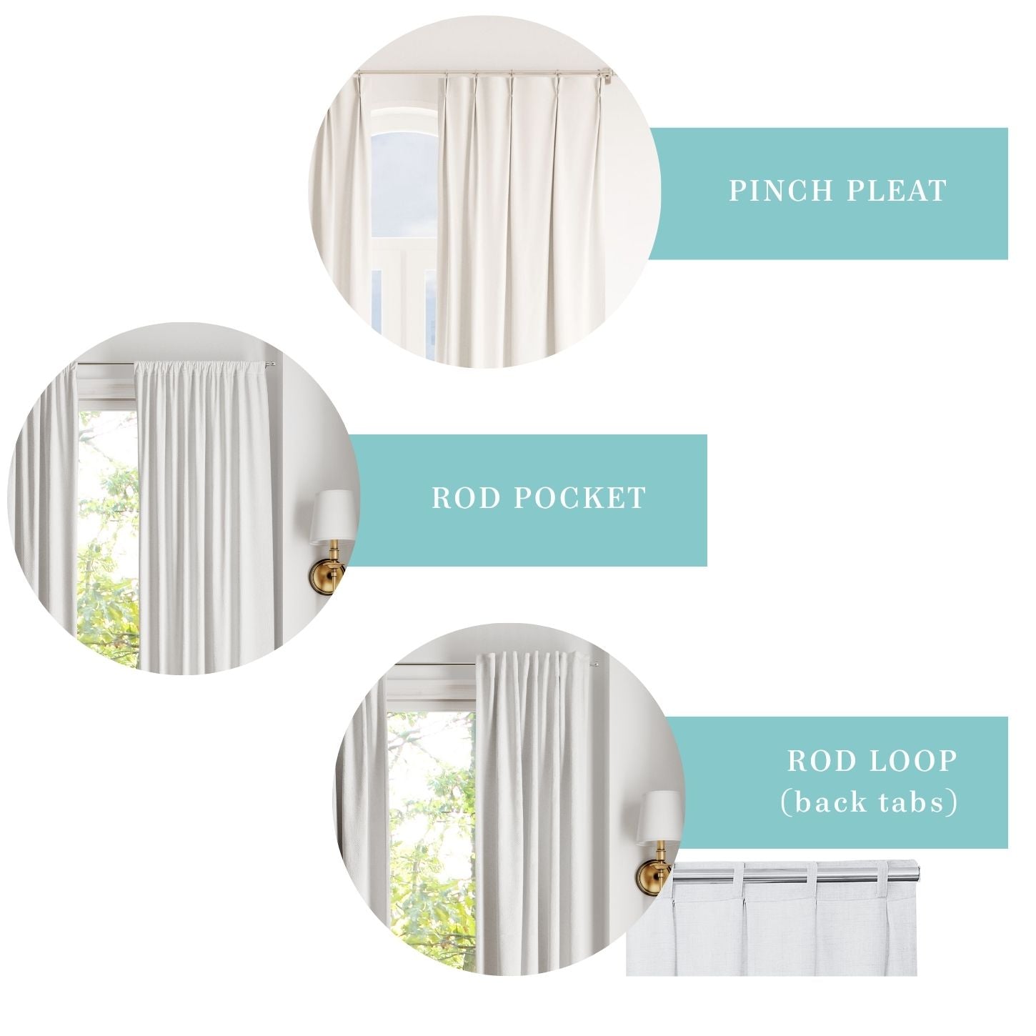 Palm Mist Curtain Panel - Image 5