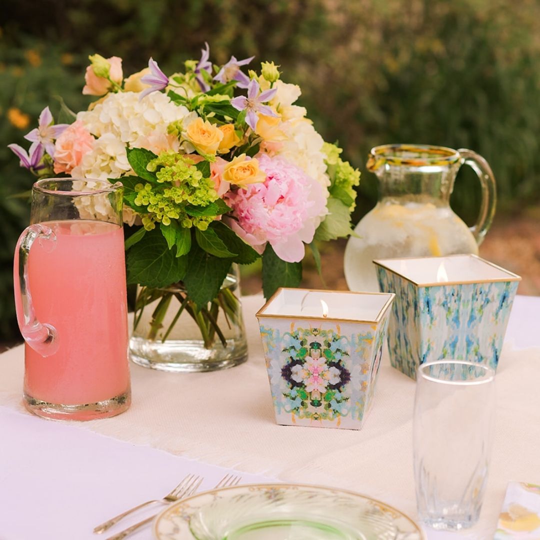 Laura Park Nantucket Bloom Cachepot Candle - Image 2